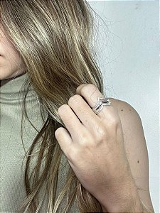 Anel V zircônia-nº 14