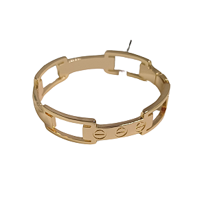 PULSEIRA  BANHADA A OURO 18K