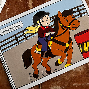 Livro Para Colorir Western