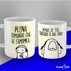 Caneca - Plena tomando chá