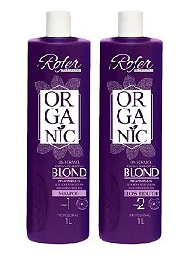 Progressiva Orgânica Blond Rofer  2x1Lt