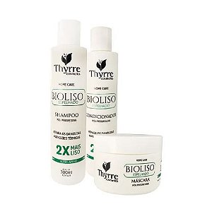 Kit Home Care Tratamento Pós Progressiva Bioliso Thyrre Cosmeticos