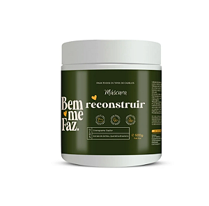 Máscara Reconstruir Cronograma Capilar Bem Me Faz 500g