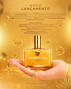 Perfume Capilar Bem Me Faz 50ml Cabelo e Corpo Iluminar