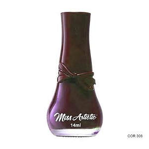 MISS ARTISTIC - Esmalte Cremoso - Lacinho - B308 - 14ml