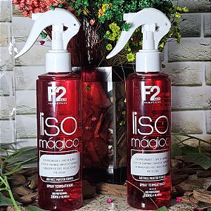 F2 Cosméticos Fluído Termo Ativo Liso Mágico 200ml