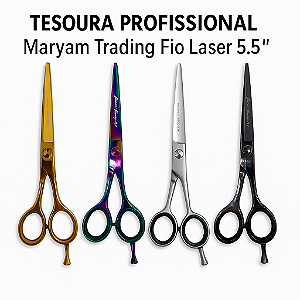 Tesoura Profissional Maryam Trading Fio Laser 5.5"