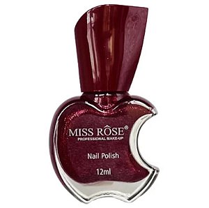 Esmalte Miss Rôse Maçã – Cor A603 – Perolado 12ml