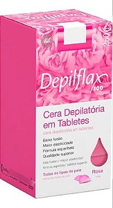 Cera Depilatória Depilflax Rosa 250g