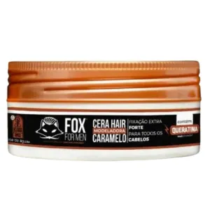 10 Unidades De Pomadas Cera Hair Caramelo 130g - Fox For Men