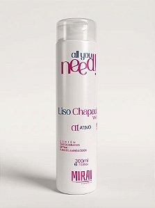 Progressiva Liso Chapado Mirai - Vitaminas B,C e E 300ml