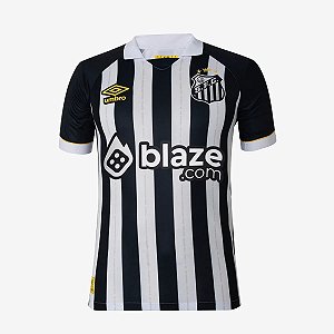 Camisa Masculina Umbro Santos Oficial 2 2023 (Classic S/N)