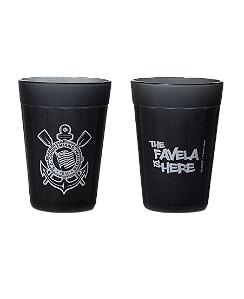 Copo Americano Corinthians Almix 190 ml 2 unidade Colorido