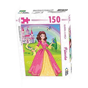 Quebra-Cabeça Princesa 150 peças