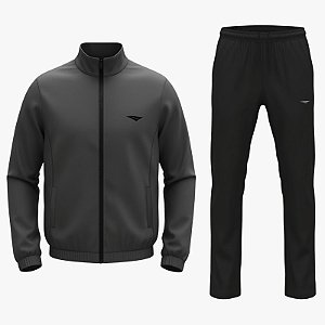 Agasalho Esportivo Penalty Essencial Masculino Chumbo- Jaqueta e Calça