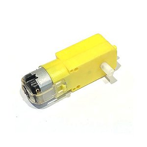 Motor DC 3 a 6v com Caixa de Redução - Amarelo