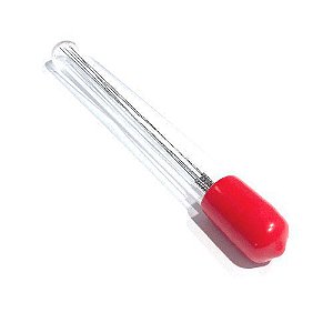 Tubete com 5 Agulhas para Limpeza de Bico Nozzle 0.4mm