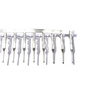 Terminal 2.54mm Dupont Macho - PCT c/ 100