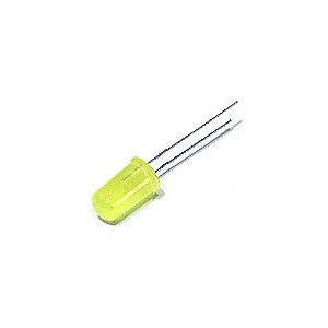 Led Difuso 5mm Amarelo 5mm