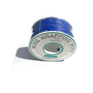 1 Metro Fio Wrap 30AWG Azul