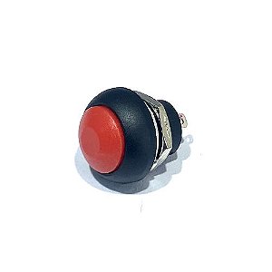 Push Button 12mm Impermeável Vermelho
