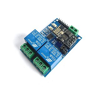 Módulo Relé 2 Canais com Módulo WiFi ESP8266