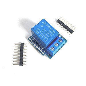 Módulo Relé Shield 1 Canal 5V para Wemos D1 Mini
