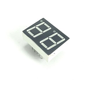 Display de 7 segmentos com 2 Dígitos (Catodo Comum)