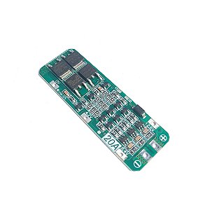 Modulo de Proteção para baterias 18650 3S 20A 12V HX-3S-FL20