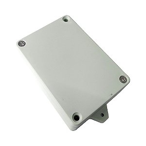 Caixa Plastica P/ Montagem De Circuitos 100*68*40mm Aba Fixa Branco