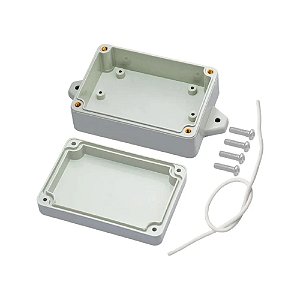 Caixa Plástica para Montagem 83x58x33mm - Com Aba de Fixação
