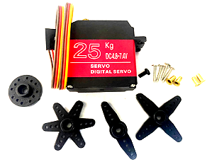 SERVO MOTOR 25KG 180 GRAUS DS3225