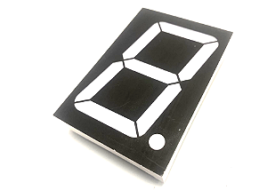 DISPLAY 7 SEGMENTOS FJS23101DH 2,3" 1 DIGITO CATODO COMUM