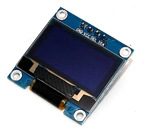 DISPLAY LCD OLED I2C 0.96" BRANCO - COR UNICA