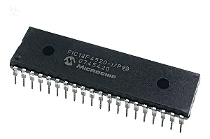 Circuito Integrado PIC18F4520-I/P – Microcontrolador 8 Bits DIP-40
