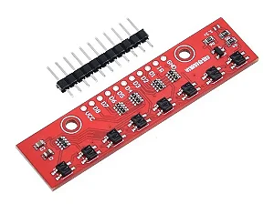 MODULO SEGUIDOR DE LINHA INFRAVERMELHO 8 CANAIS
