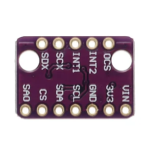 MODULO GIROSCOPIO DE VELOCIDADE ANGULAR 6 EIXOS GY-BMI160
