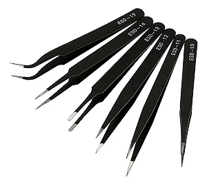 KIT 6x PINCA ANTI ESTATICA ESD-10 A ESD-15