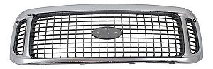 Grade Dianteira Do Radiador Ford F-250 Modelo Colmeia 99/06 1C7Z8200AAA