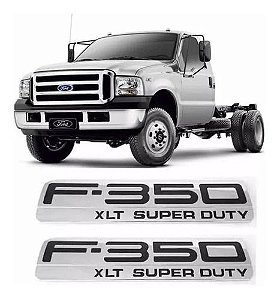 Emblema F350 Kit Com 2 Unidades XC3516B114LASMA