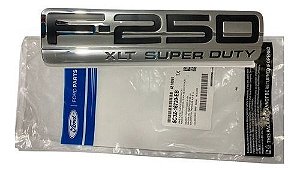 Emblema Paralama F250 Xlt Super Duty 1998/2011 Original 1un