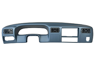 Moldura Painel F250 F350 F4000 4x2 Nova Com Furação Para Tomada 12v Modelo Original