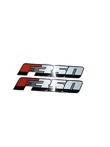 Par Emblema Adesivo Lateral F350 2014/2019 Original