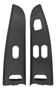 Moldura Comando Vidro Elétrico Esq E Dir F250 F350 F4000 Par