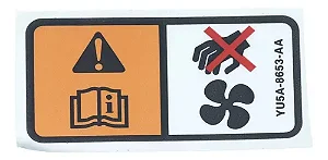 Adesivo Advertencia Radiador Ford Xw4z8653ba