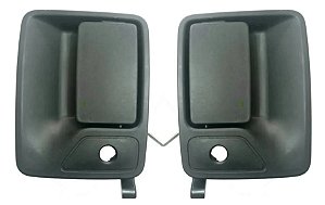 Par Maçaneta Externa Porta F250 F350 F4000 Original