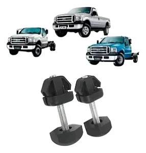 Par Batente Do Capô Ford F250 F350 F1000 F4000 98/19