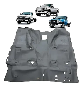 Tapete Carpete Borracha F250 F350 F4000 1998 A 2019 Original