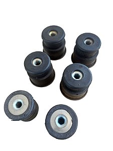 Coxim Cabine F250 Com 12 peças 6 Inferiores e 6 Superiores Original Ford 1998/2006 MWM