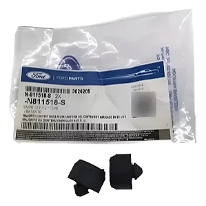 Par Batente Coxim Capô F250 F350 F4000 Original Ford